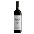 A bottle of Tenacity Shiraz red wine from McLaren Vale/Barossa Valley, featuring a white label with black text and a dark glass bottle with a black capsule.